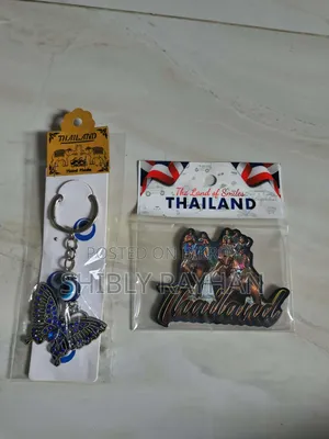 Key Ring And Fridge Magnet Set (Thailand)