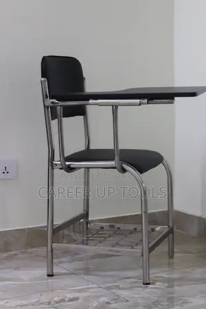 নতুন Ss স্টিল স্টুডেন্ট চেয়ার উইথ Writing Board | Unused | ১৭০০ টাকা