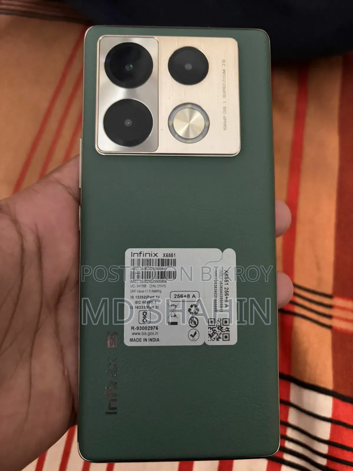 Infinix Note 40 Pro 256 GB Green
