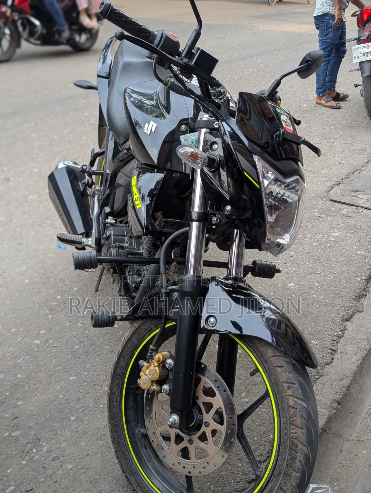 Suzuki Gixxer Monotone 2026 Black
