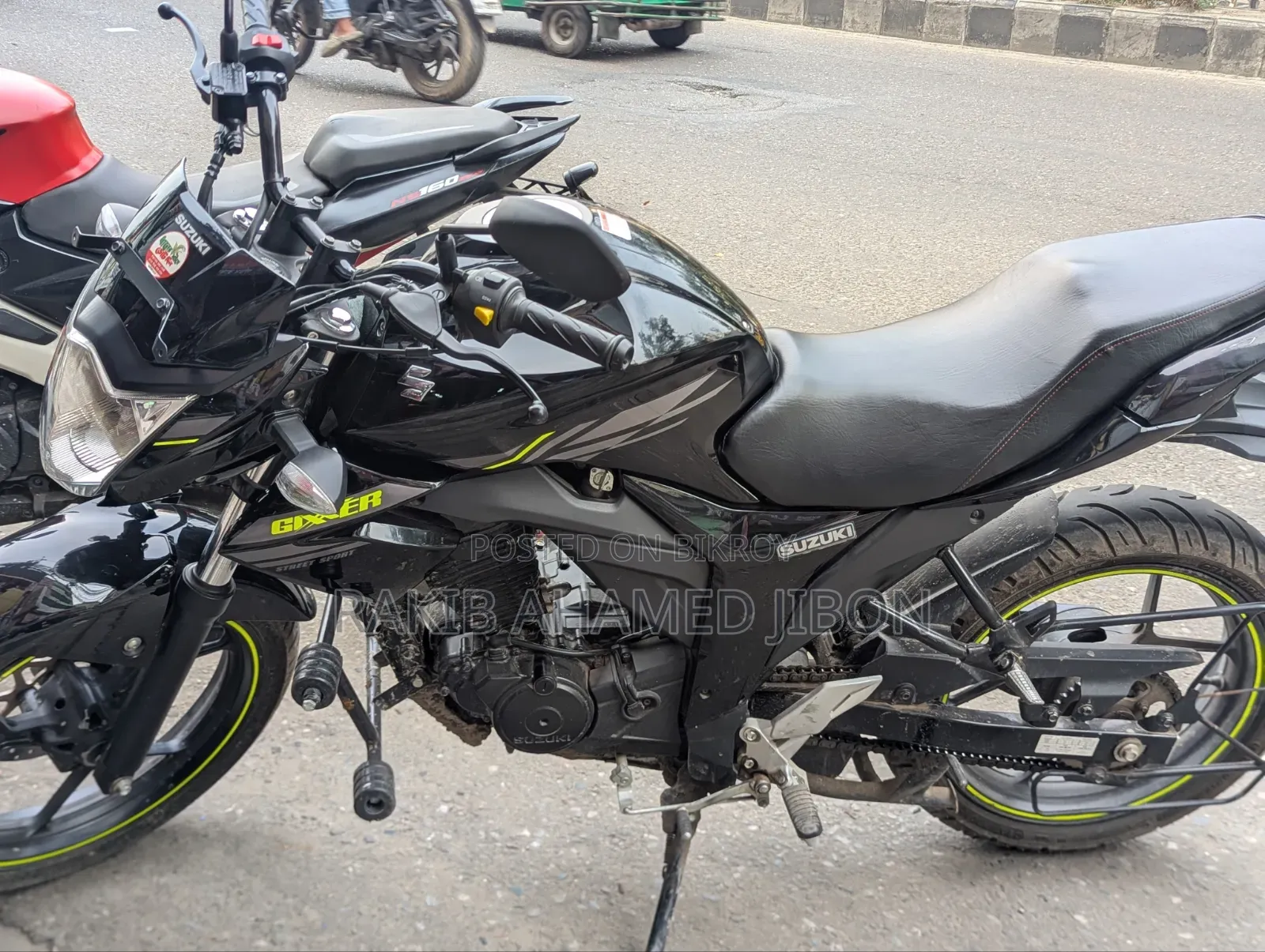Suzuki Gixxer Monotone 2026 Black