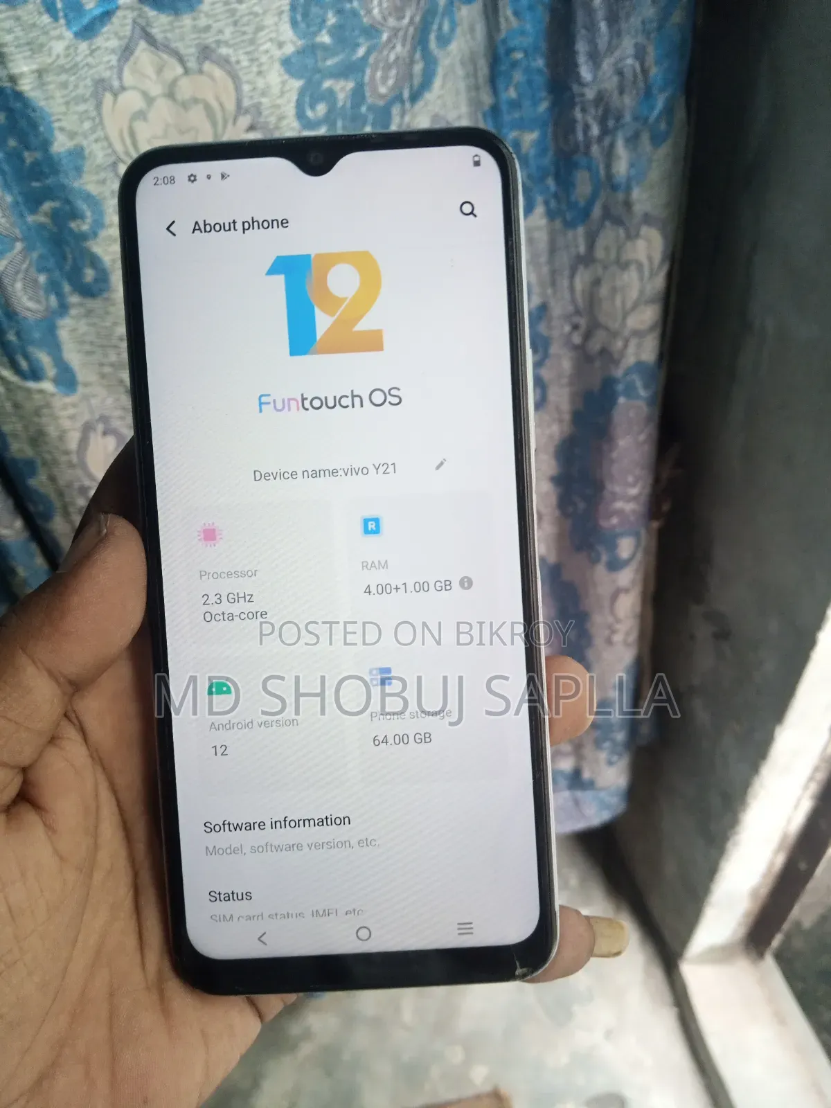 Vivo Y21 64 GB White