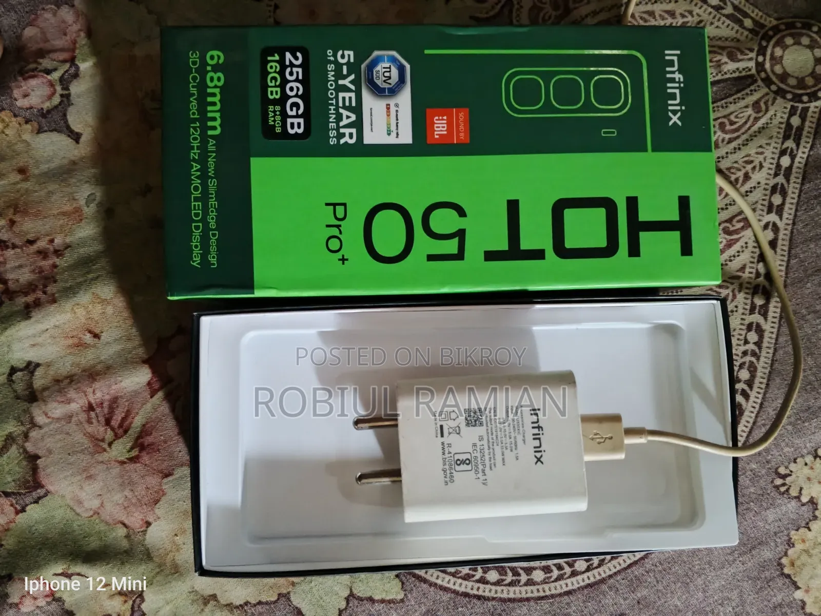 Infinix Hot 50 Pro+ 4G 256 GB Gray