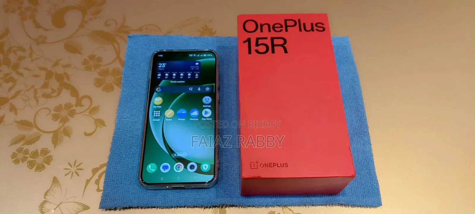 New OnePlus 15R 512 GB Green