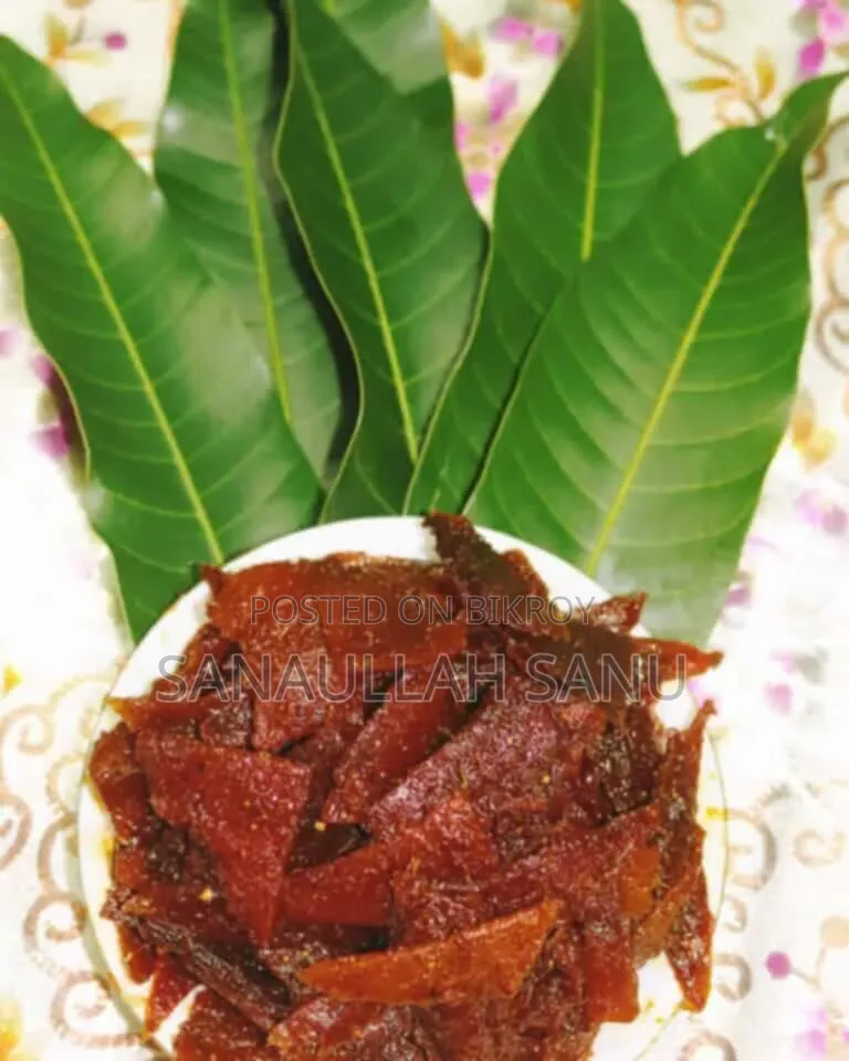 টক ঝাল মিষ্টি আমসত্ব