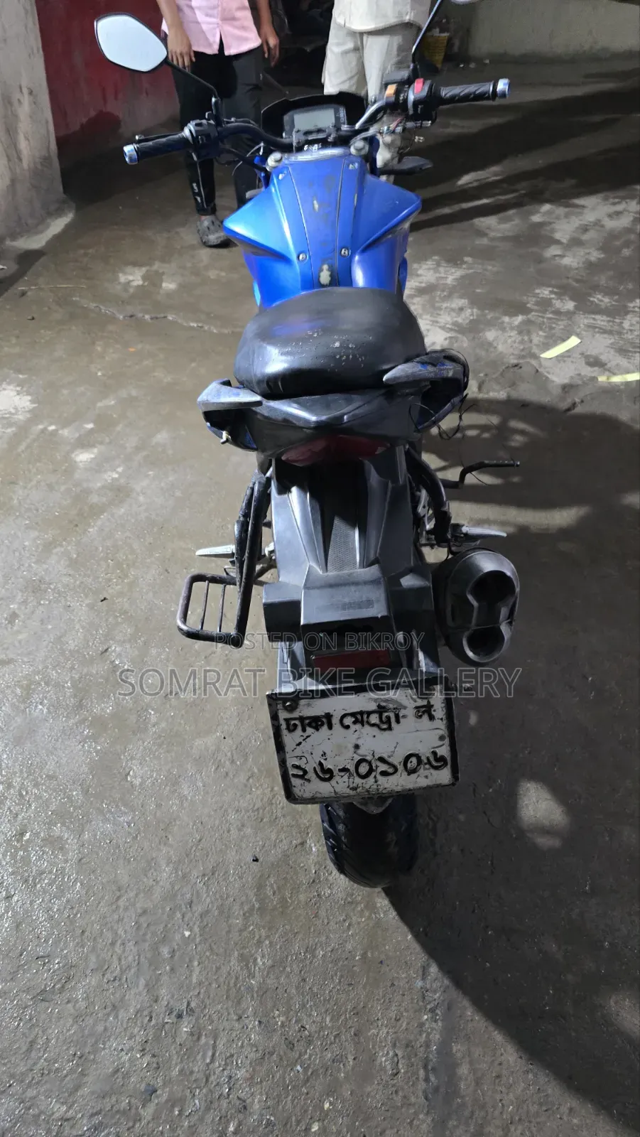 Suzuki Gixxer Monotone 2015 Blue