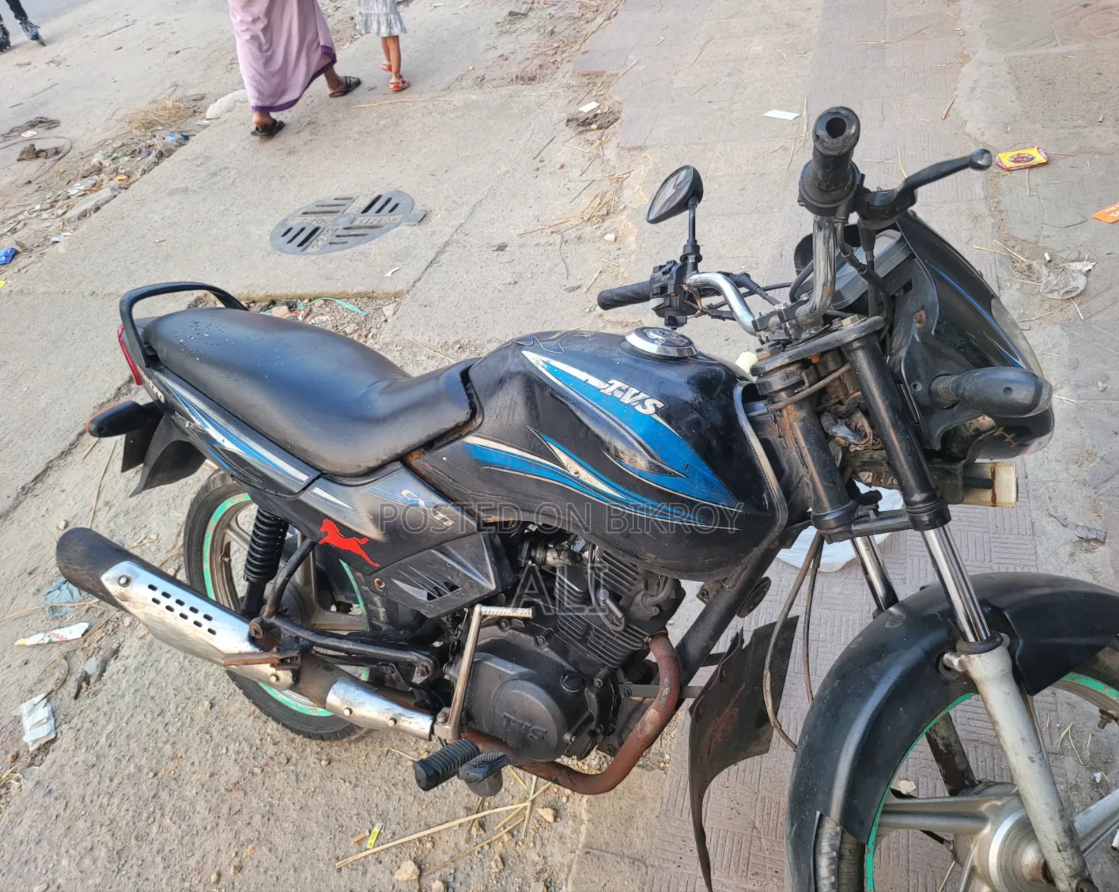 TVS Metro Plus 2011 Black