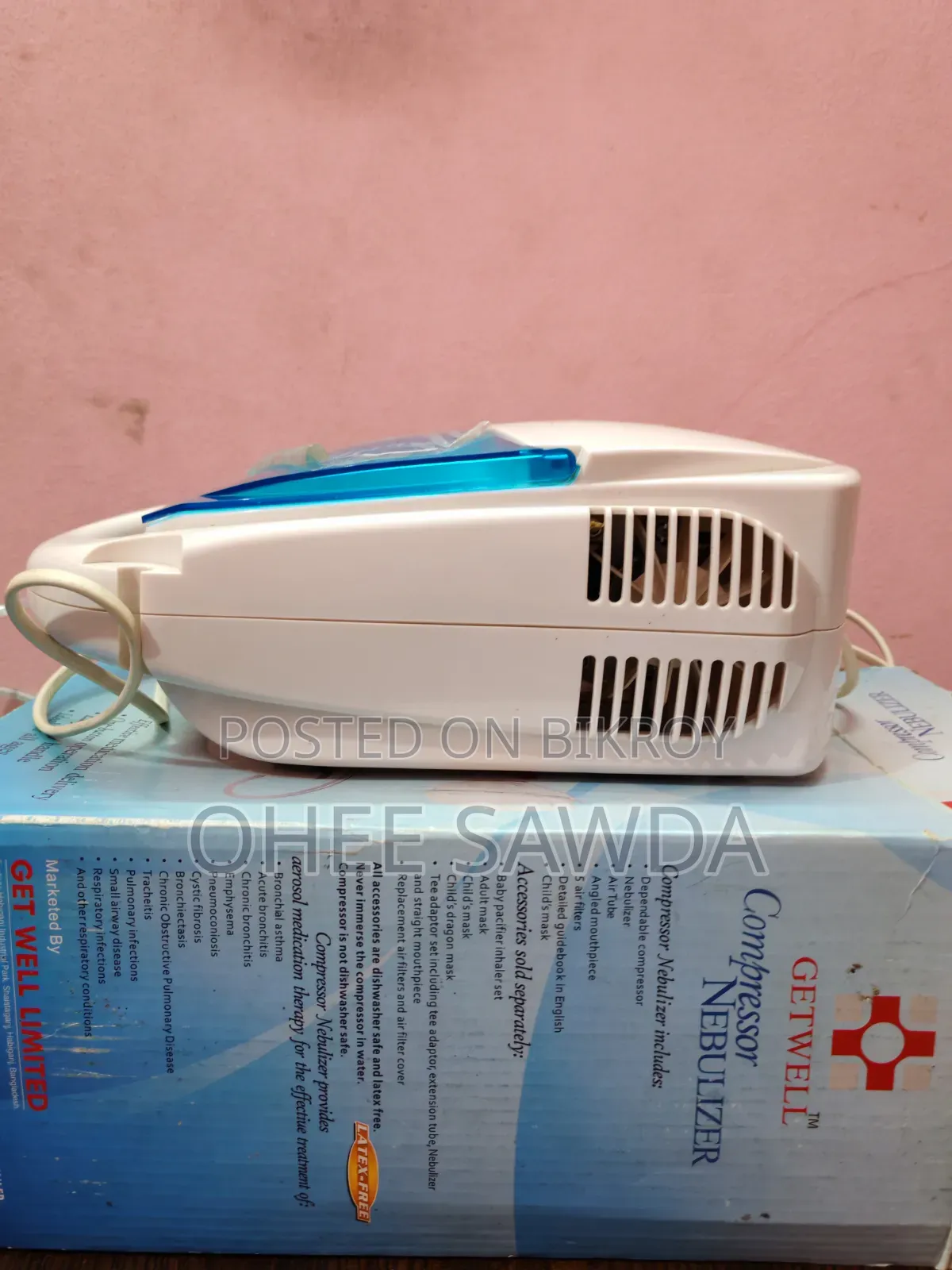 Getwell Compressor Nebulizer