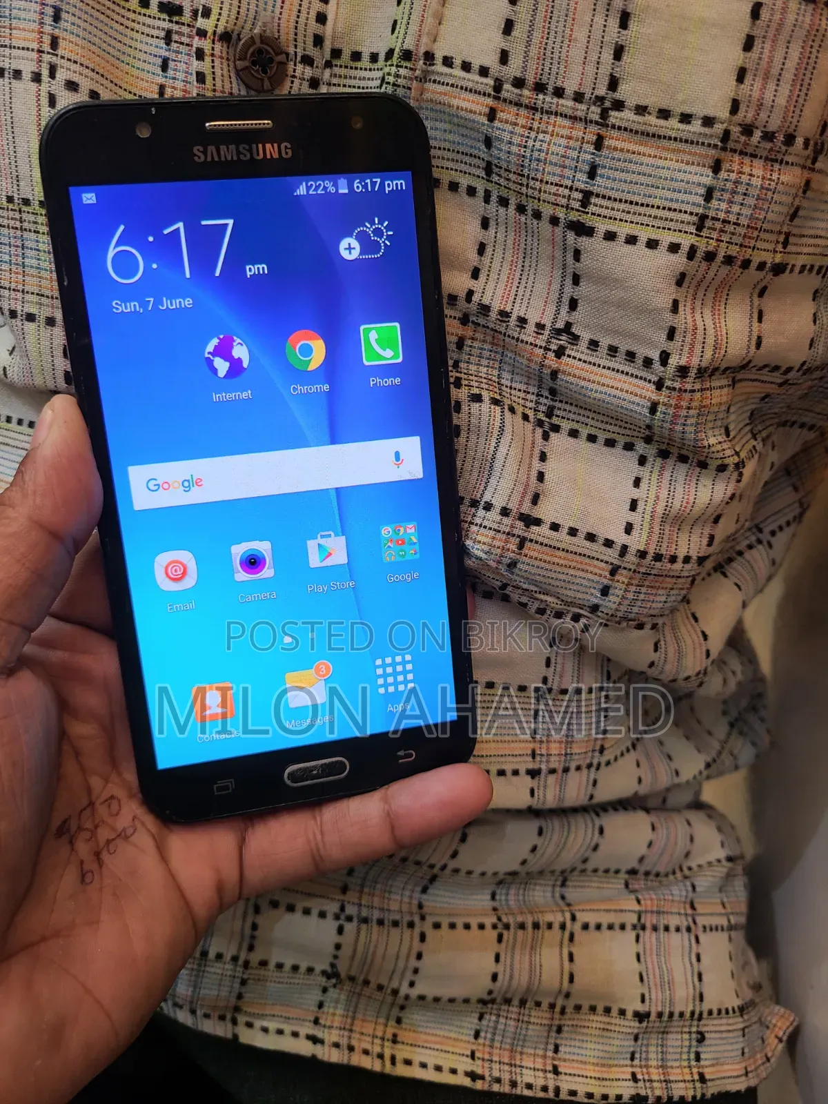 Samsung Galaxy J7 16 GB Black