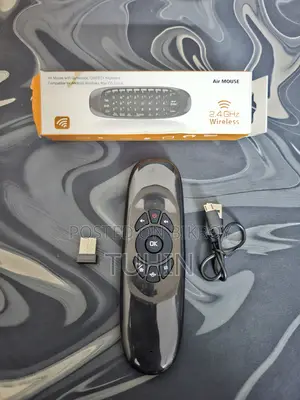 C120 Air Mouse Keyboard + Remote for TV, Computer Etc