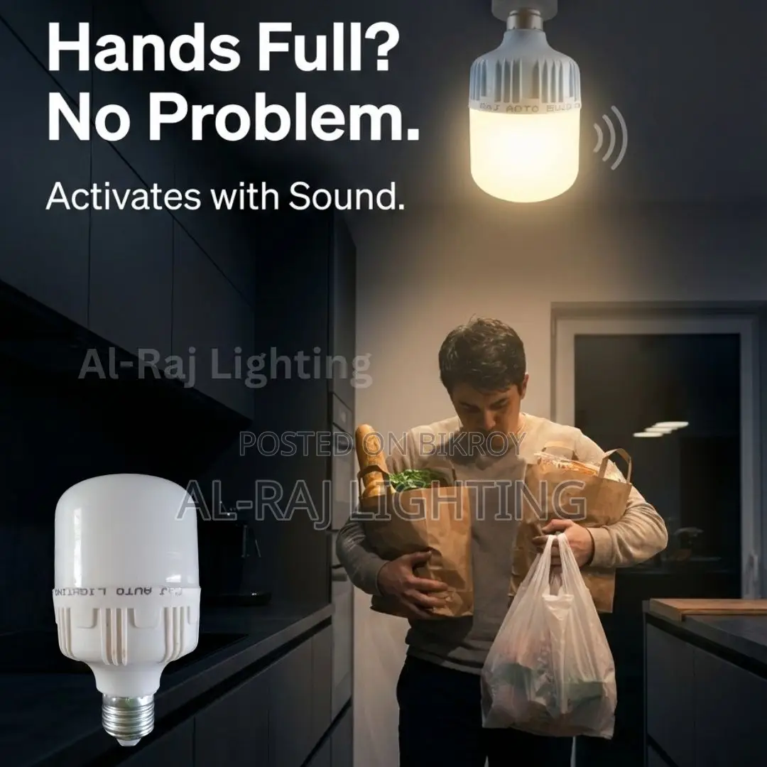 Light ON/OFF by Clap or Sound | Sound Sensor Light