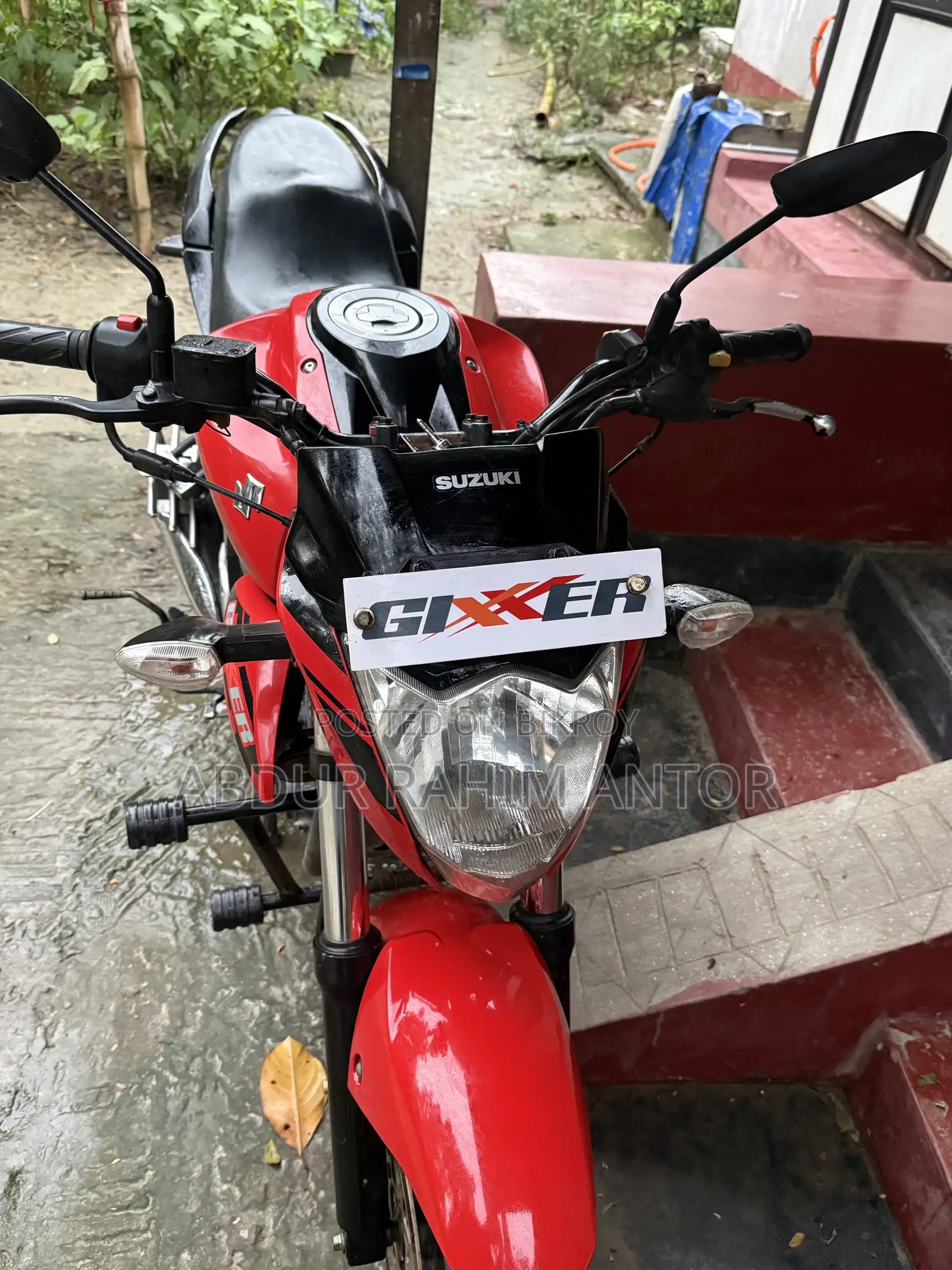 Suzuki Gixxer Monotone 2019 Red