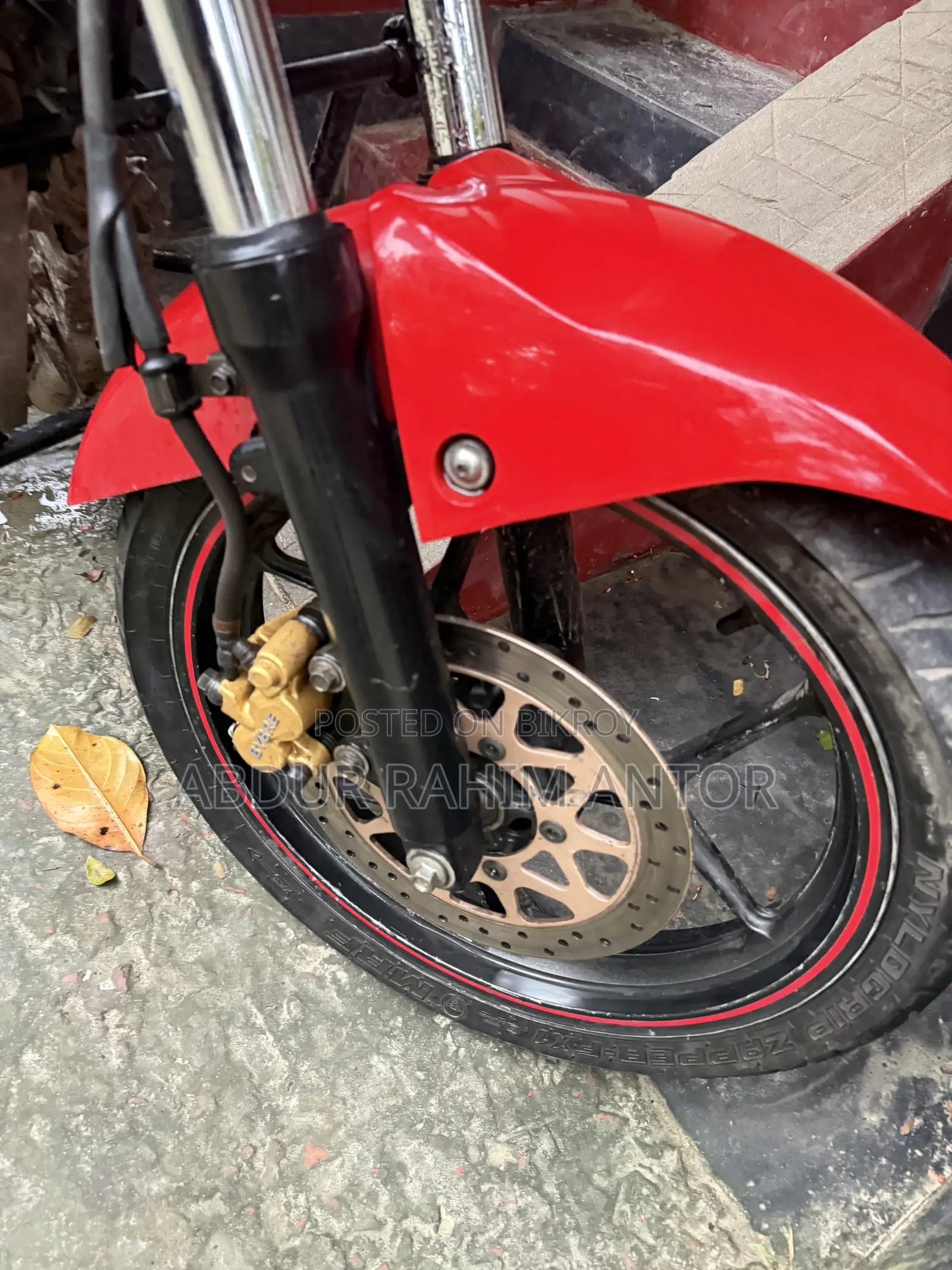 Suzuki Gixxer Monotone 2019 Red