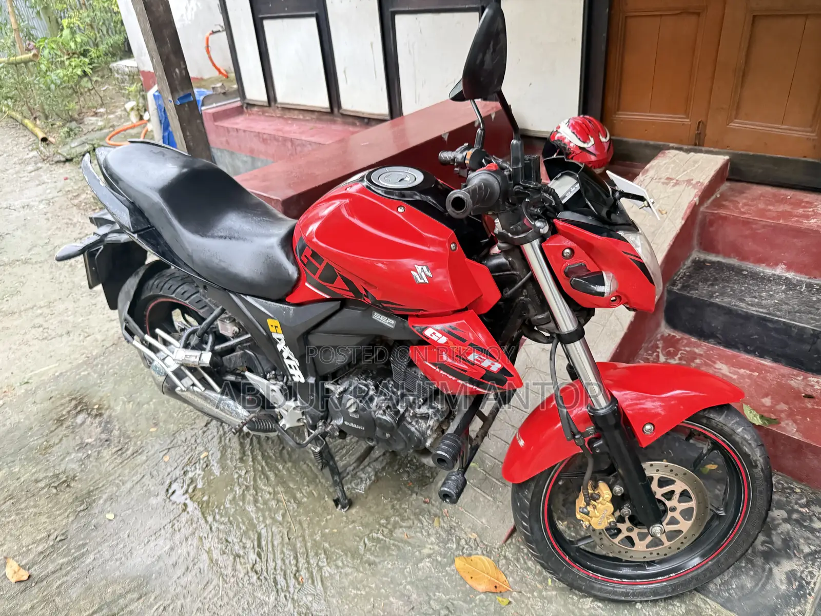 Suzuki Gixxer Monotone 2019 Red
