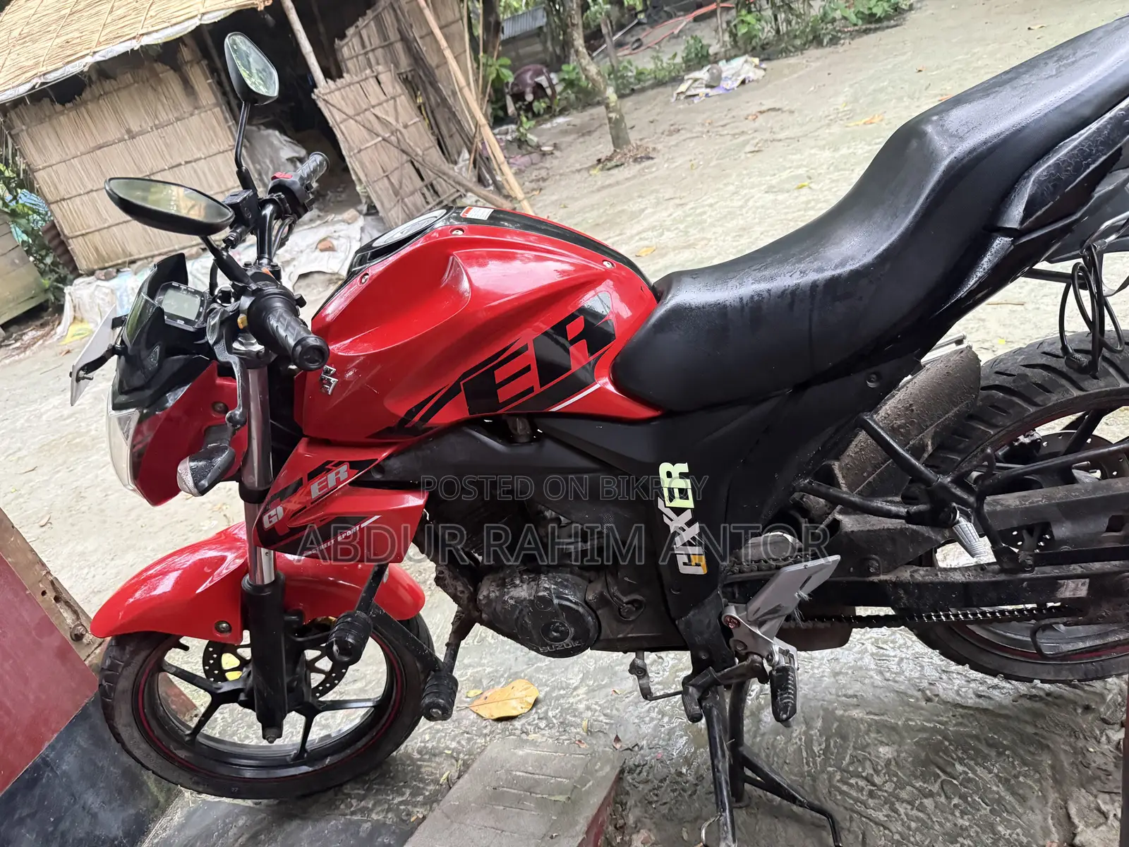 Suzuki Gixxer Monotone 2019 Red