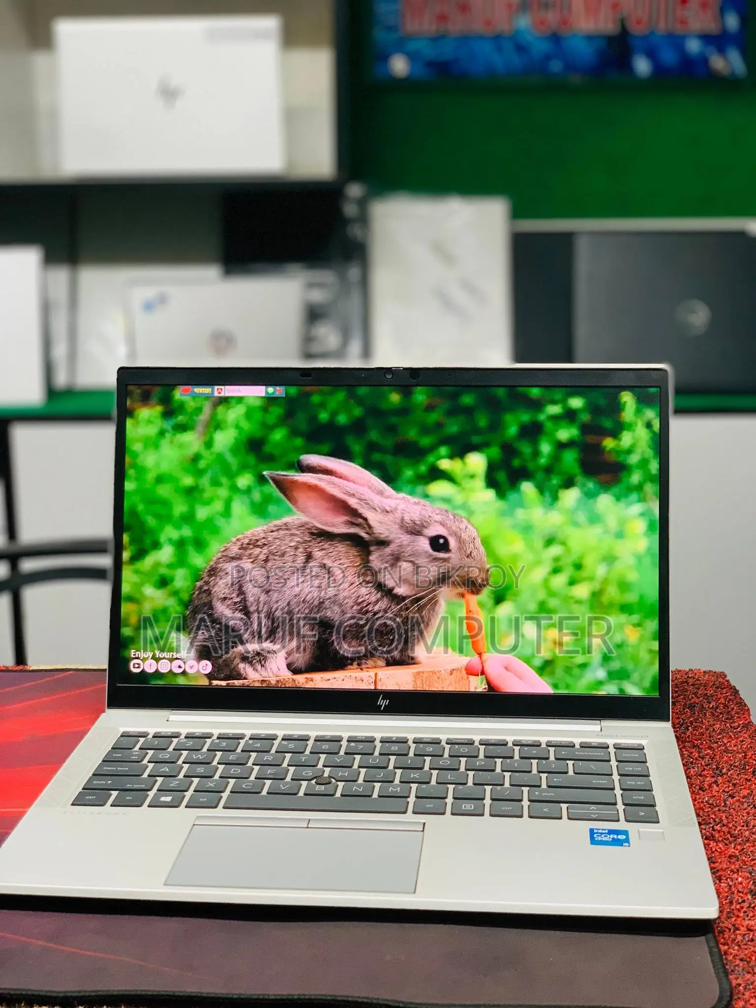 Desktop Computer HP 280 G8 16GB AMD Ryzen 7 eMMC 512GB