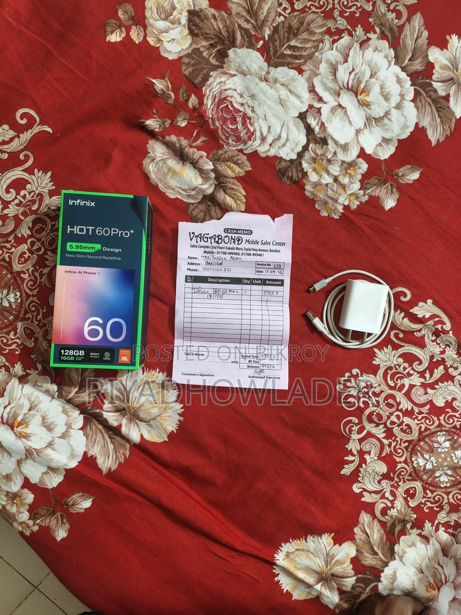 Infinix Hot 60 Pro+ 128 GB Purple