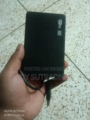 External hard drive with enclosure case for sale