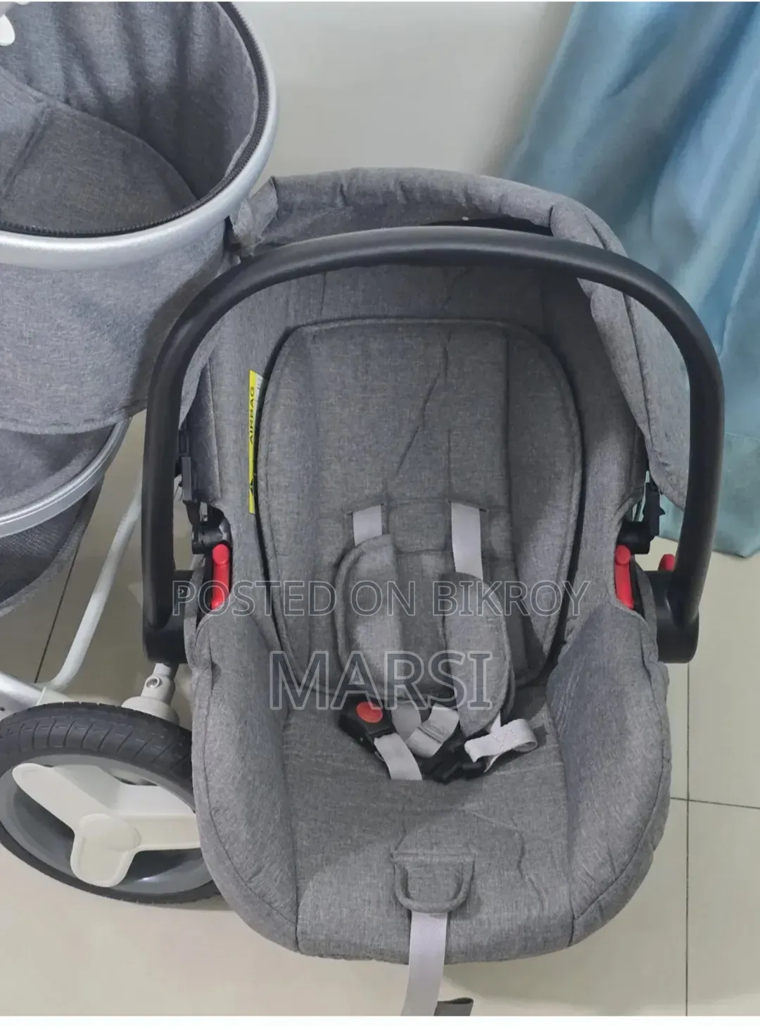Original Belecoo Baby Stroller + Car Seat 2in 1