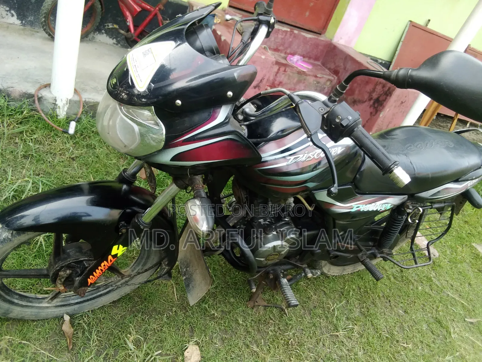 Bajaj Discover 100 2016 Black