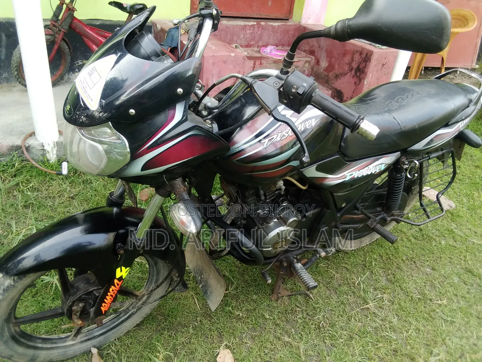Bajaj Discover 100 2016 Black