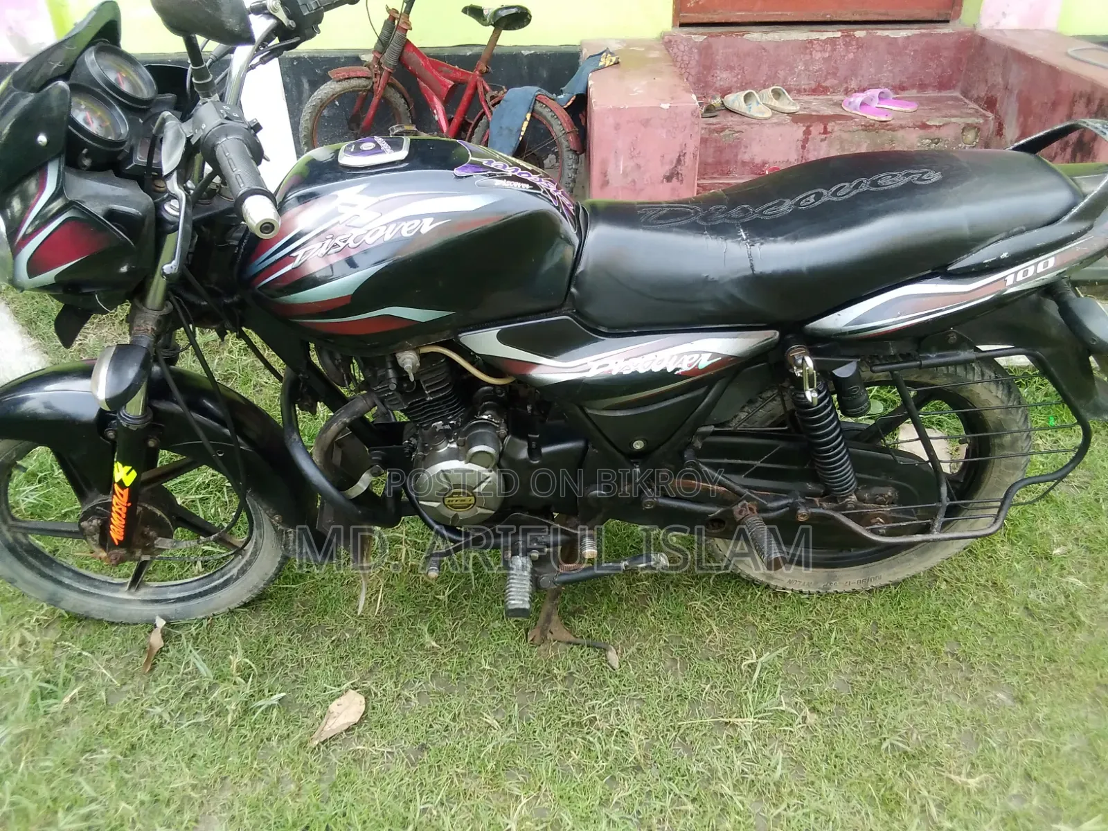 Bajaj Discover 100 2016 Black