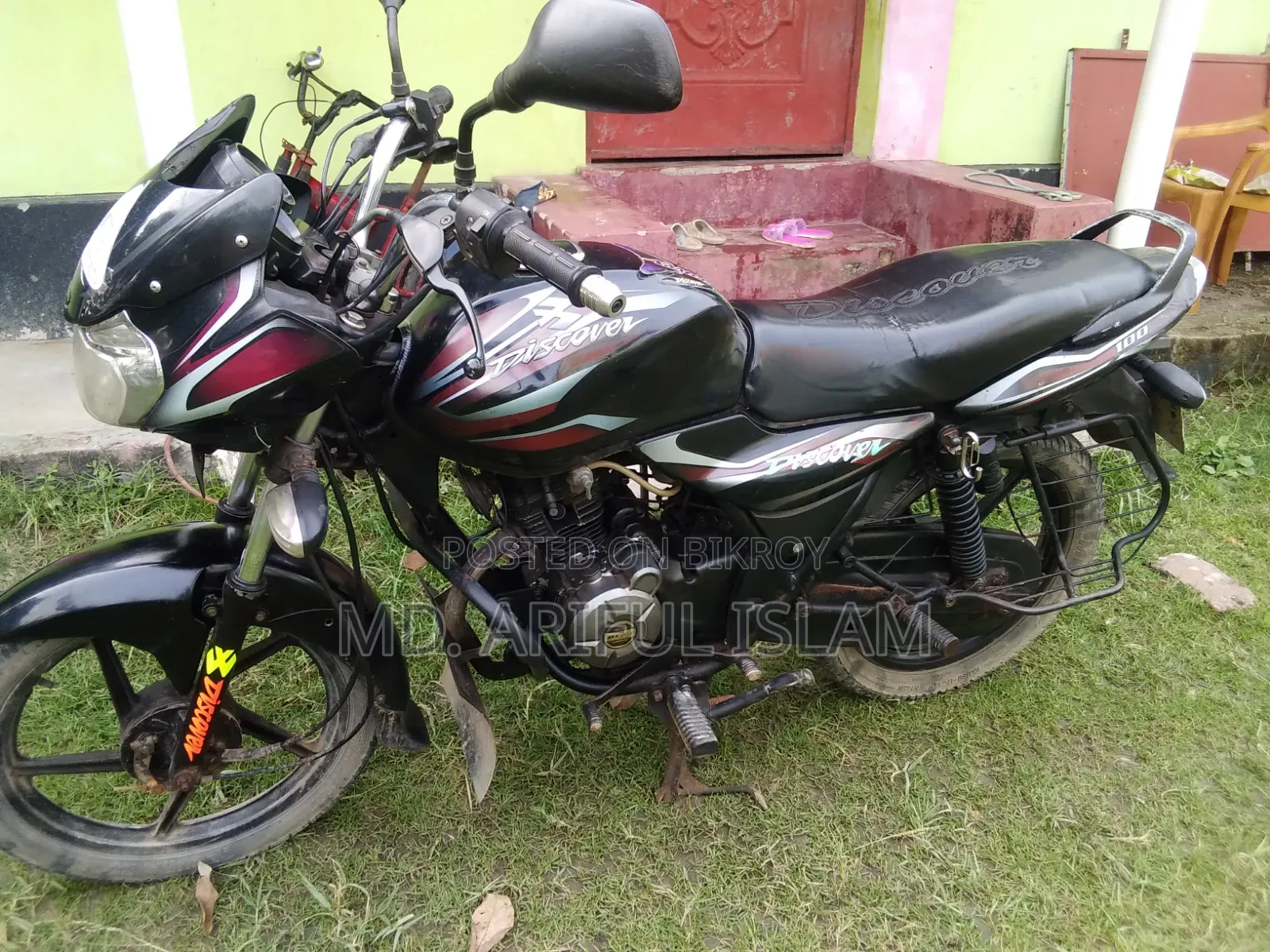 Bajaj Discover 100 2016 Black