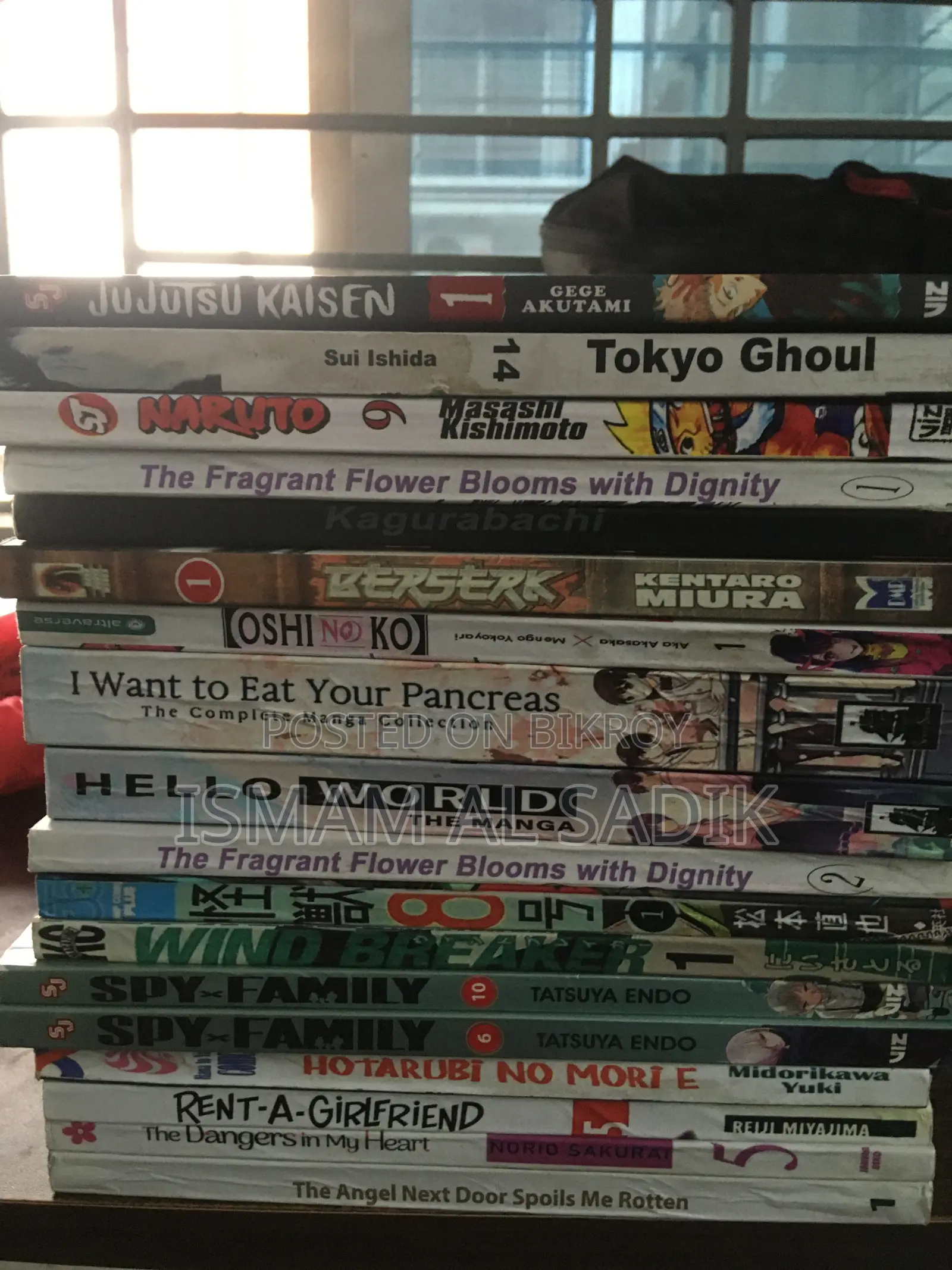 Selling Mangas
