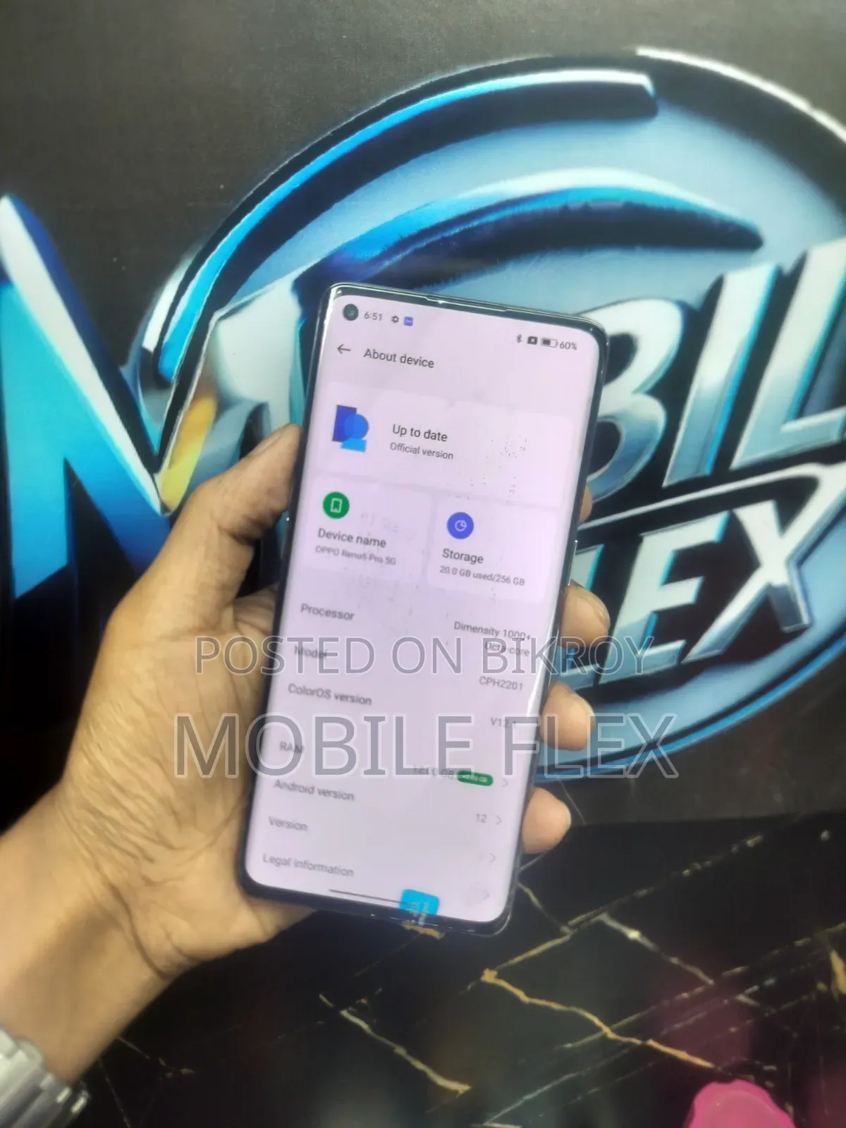 Oppo Reno5 Pro 5G 256 GB Blue