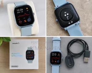 Amazfit GTS 2 Mini Smartwatch (Breeze Blue) – Like New