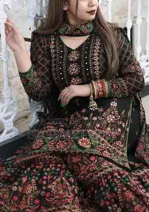 Premium Cotton Readymade Naira Three-Piece