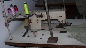 A flat lock, overlock, and a chain stitch machine will be sold.