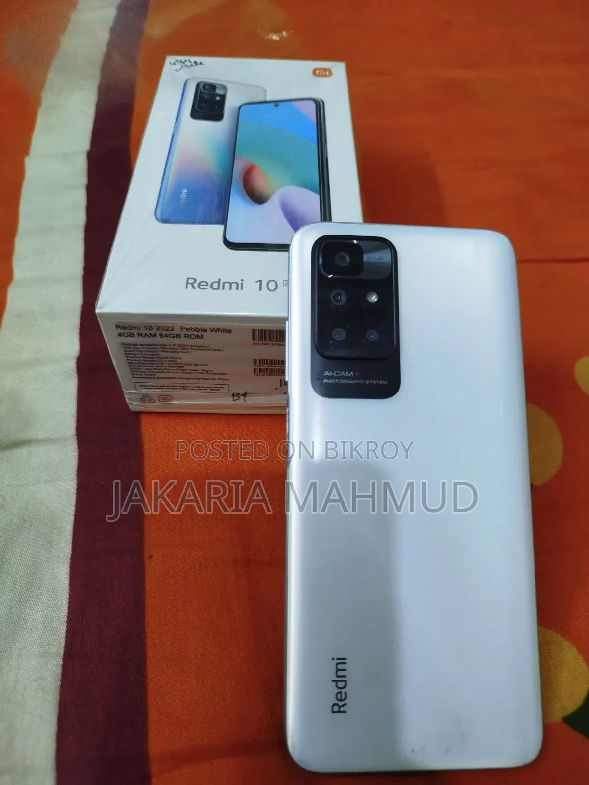 Xiaomi Redmi 10 64 GB White