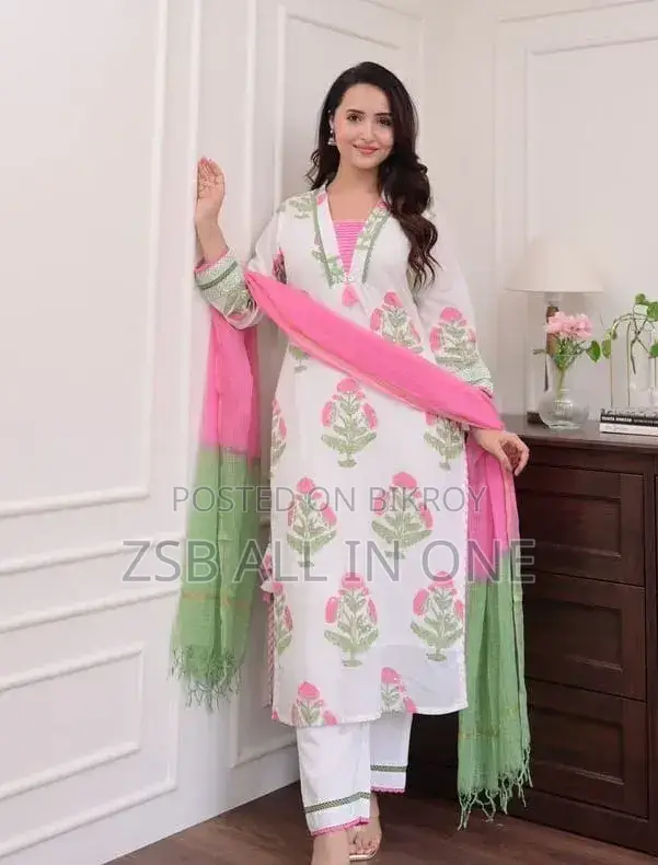 Cotton Three-Piece