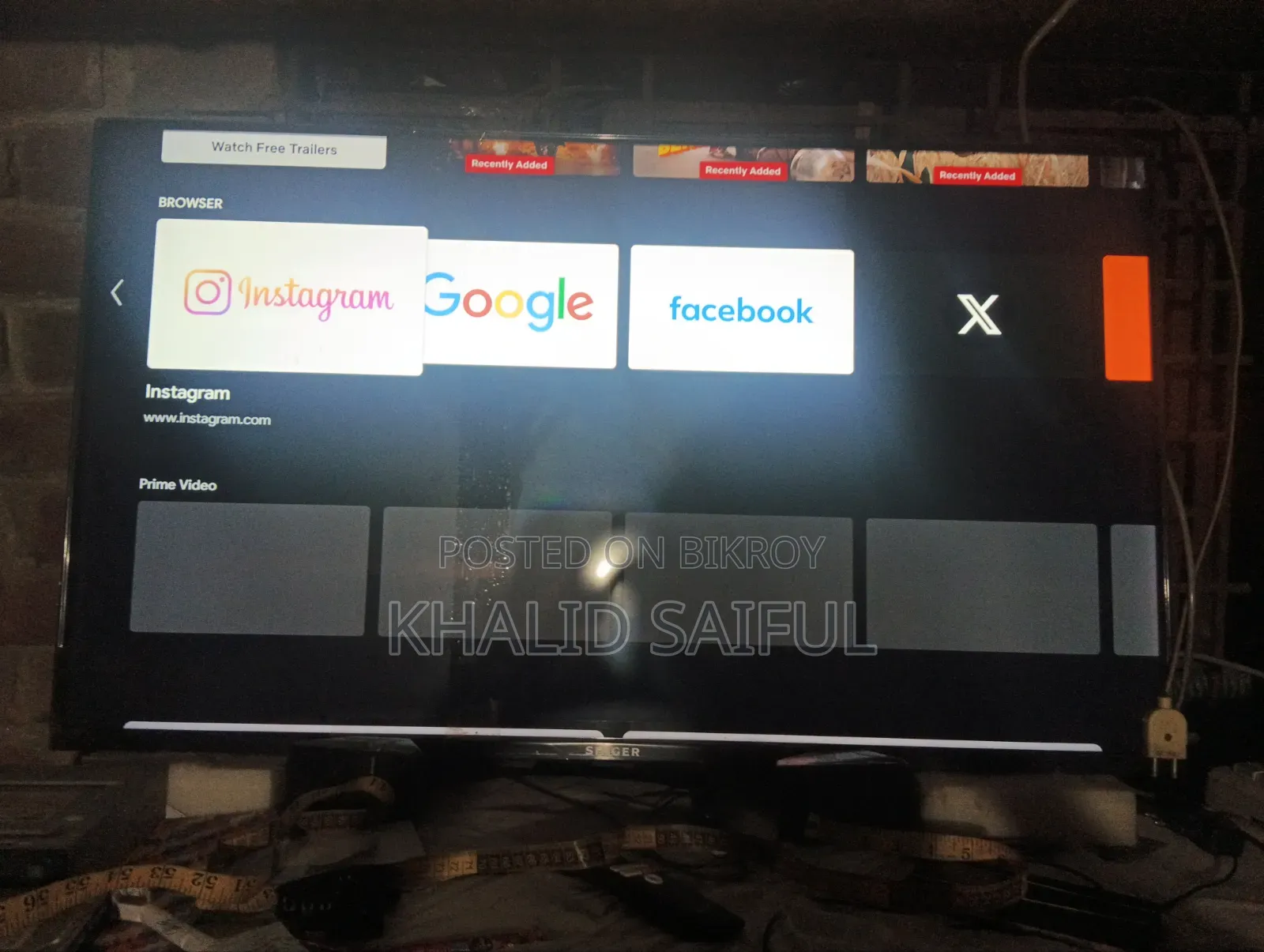 Singer Primax Google TV