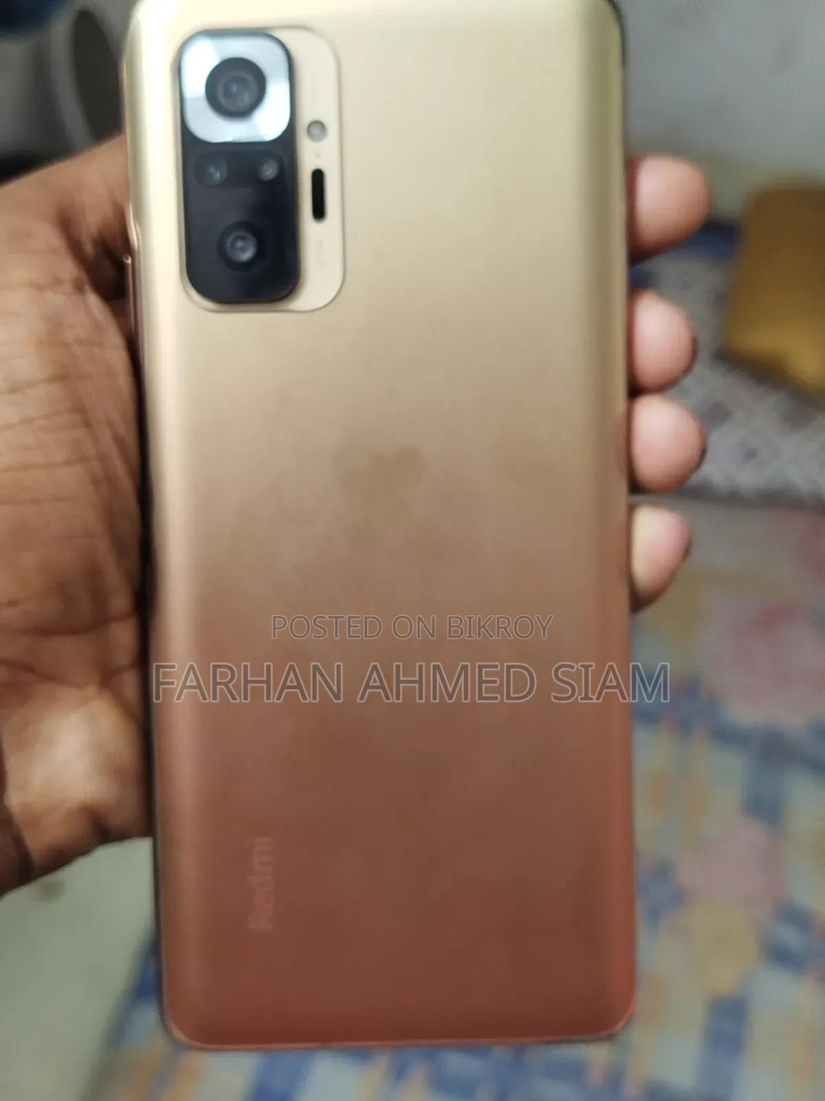 Xiaomi Redmi Note 10 Pro Max 128 GB Gold
