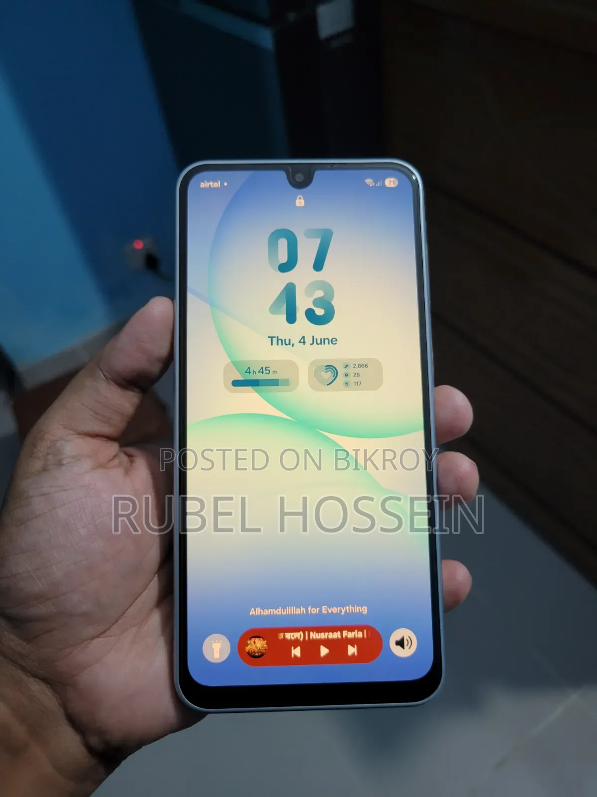 Samsung Galaxy F17 5G 128 GB Blue