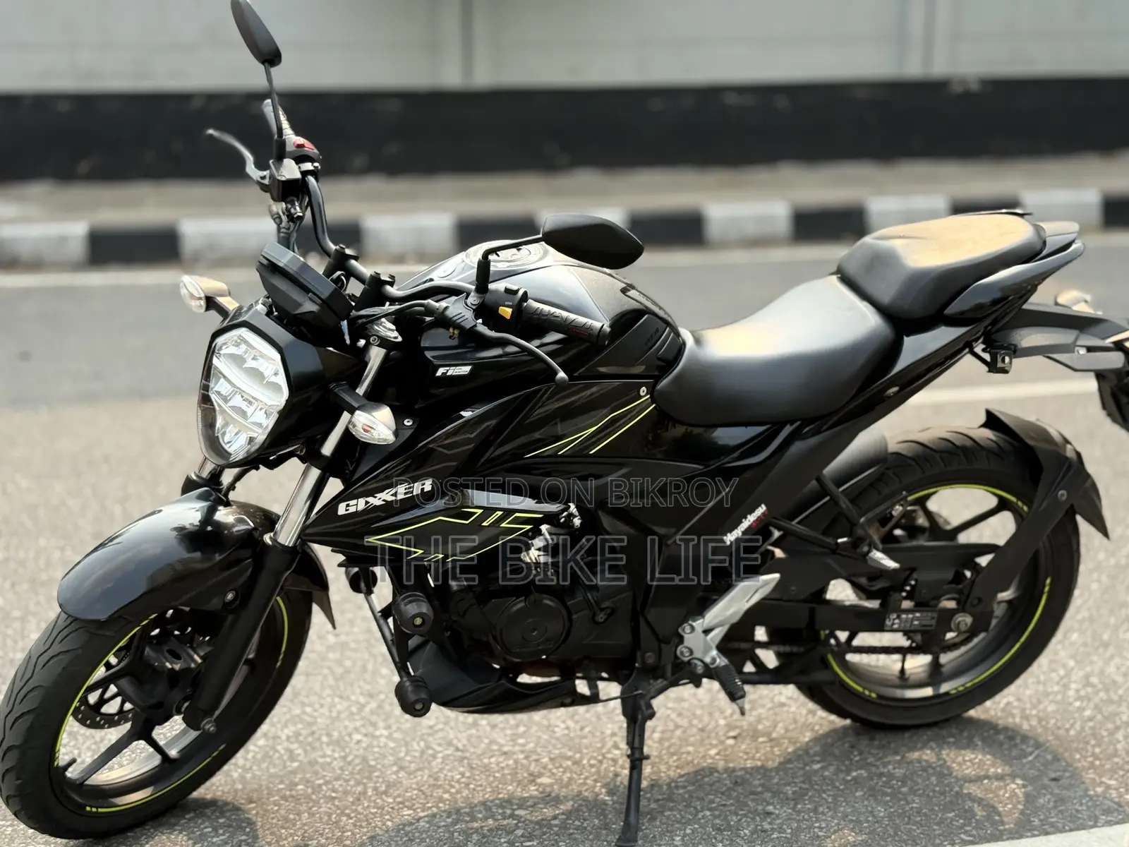 Suzuki Gixxer Fi ABS 2024 Black