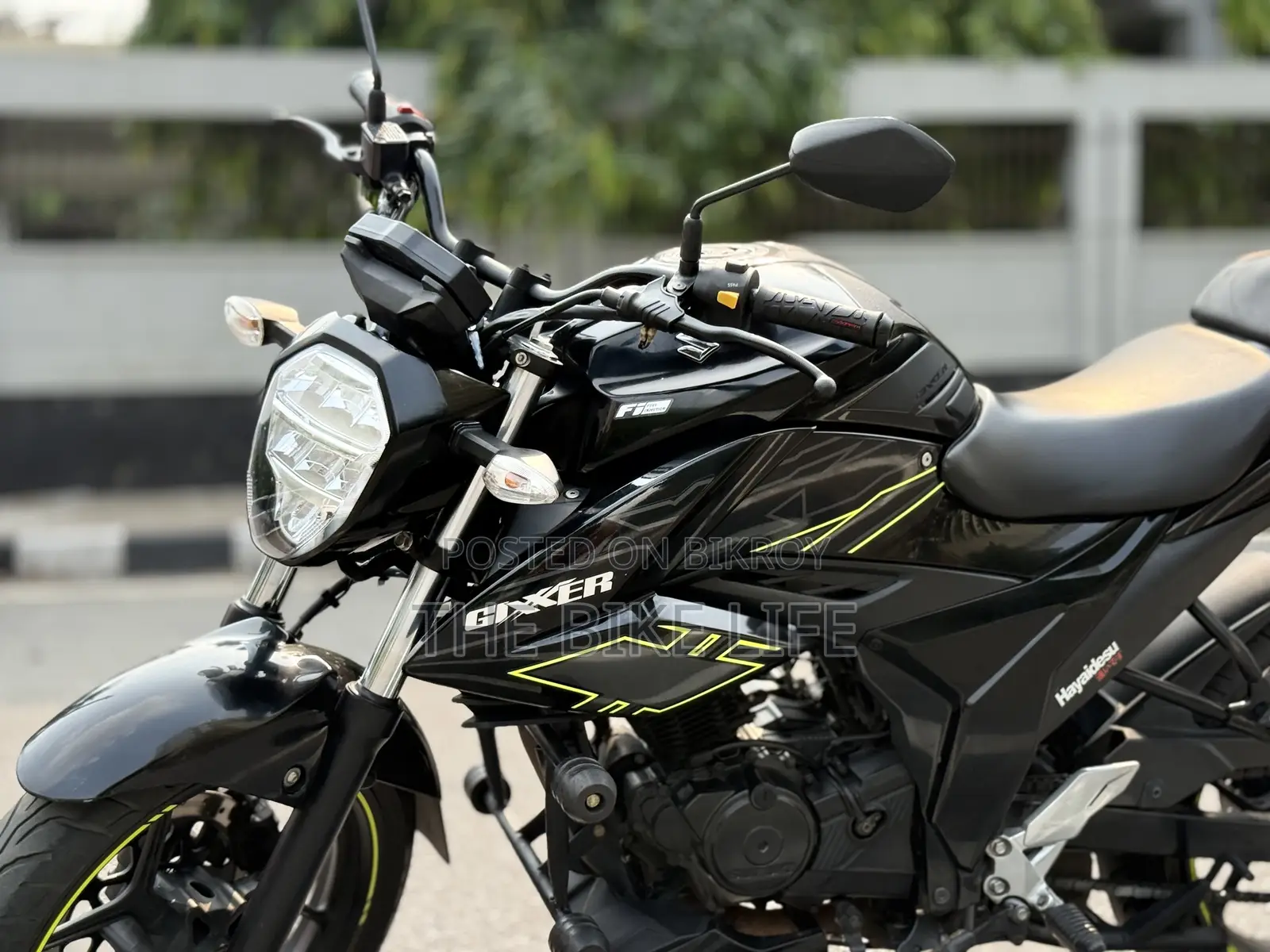 Suzuki Gixxer Fi ABS 2024 Black