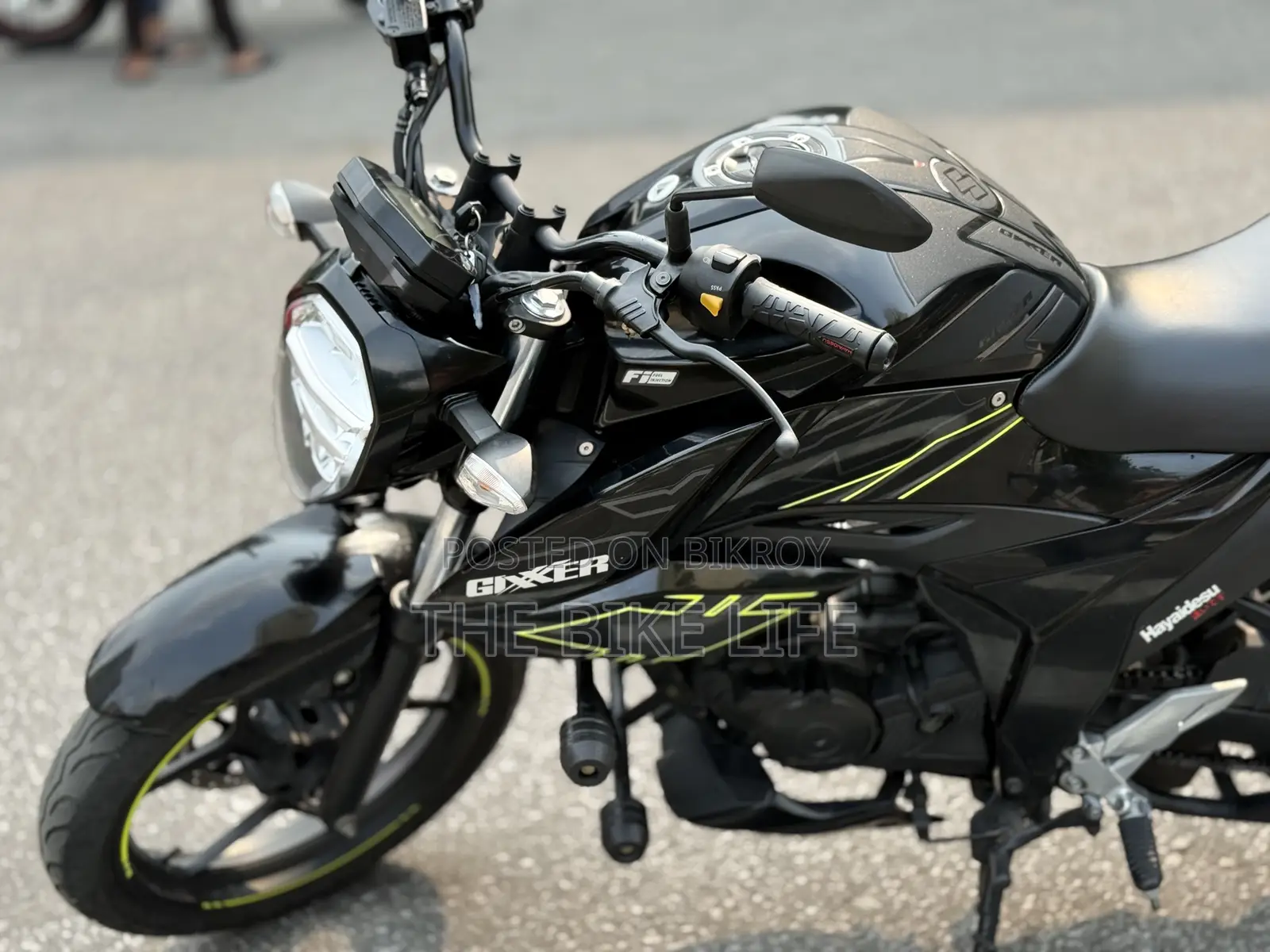 Suzuki Gixxer Fi ABS 2024 Black