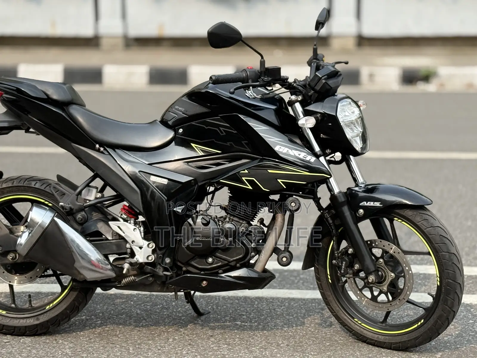 Suzuki Gixxer Fi ABS 2024 Black