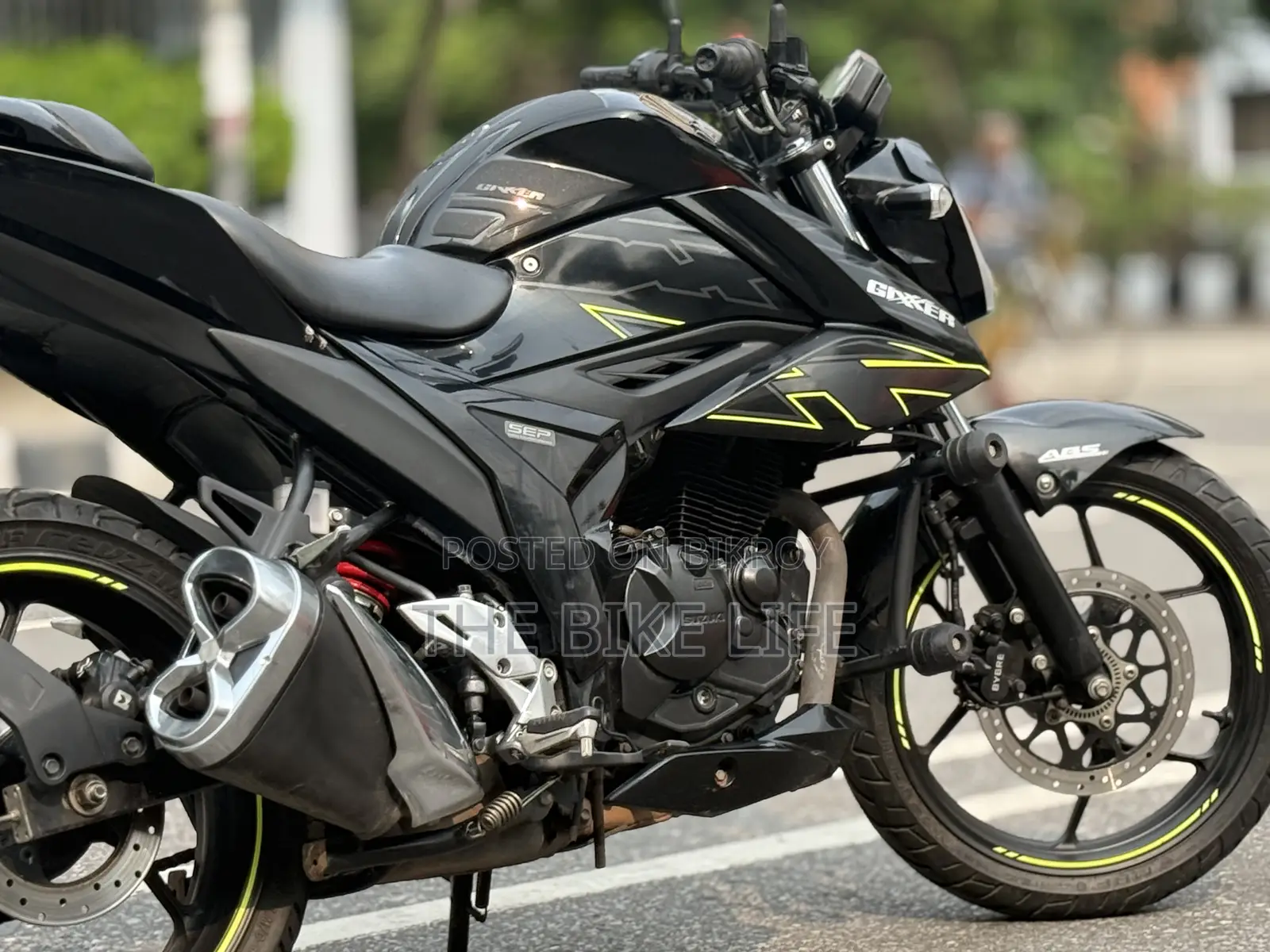 Suzuki Gixxer Fi ABS 2024 Black