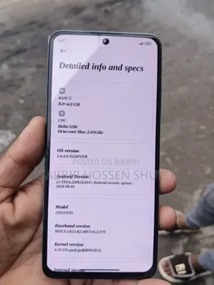 New Xiaomi Redmi Note 11 128 GB Bronze