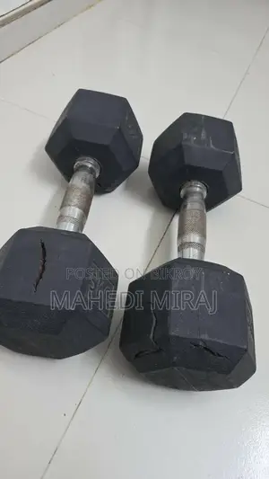 Hex Dumbbell 5kg Pair- Used