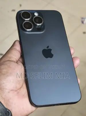 অ্যাপল আইফোন ১৫ প্রো ম্যাক্স ২৫৬ জিবি ব্লু