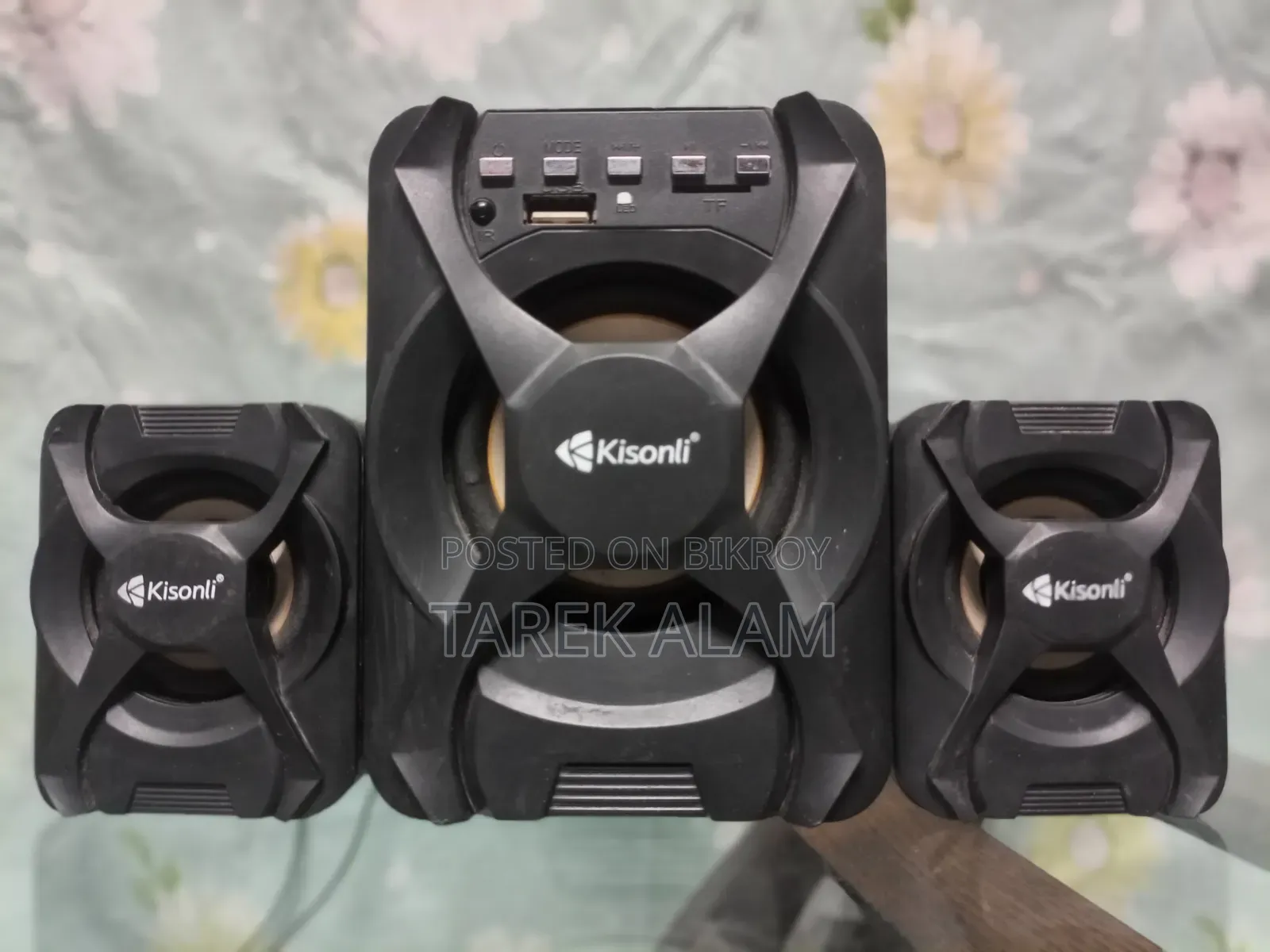 Kisonli - U2500bt USB 2.1 Computer Speaker With FM, Bluetooth