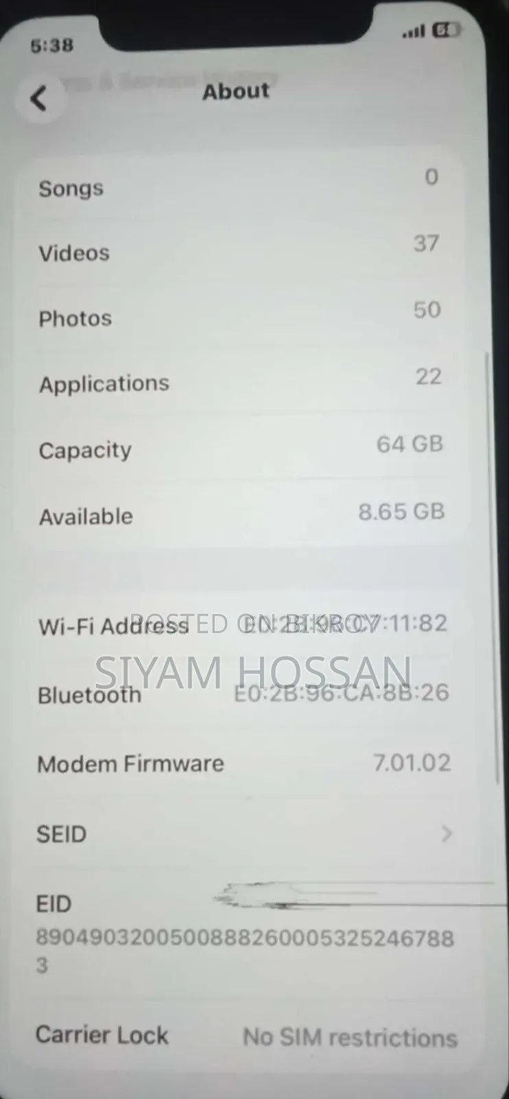 Apple iPhone 11 64 GB White