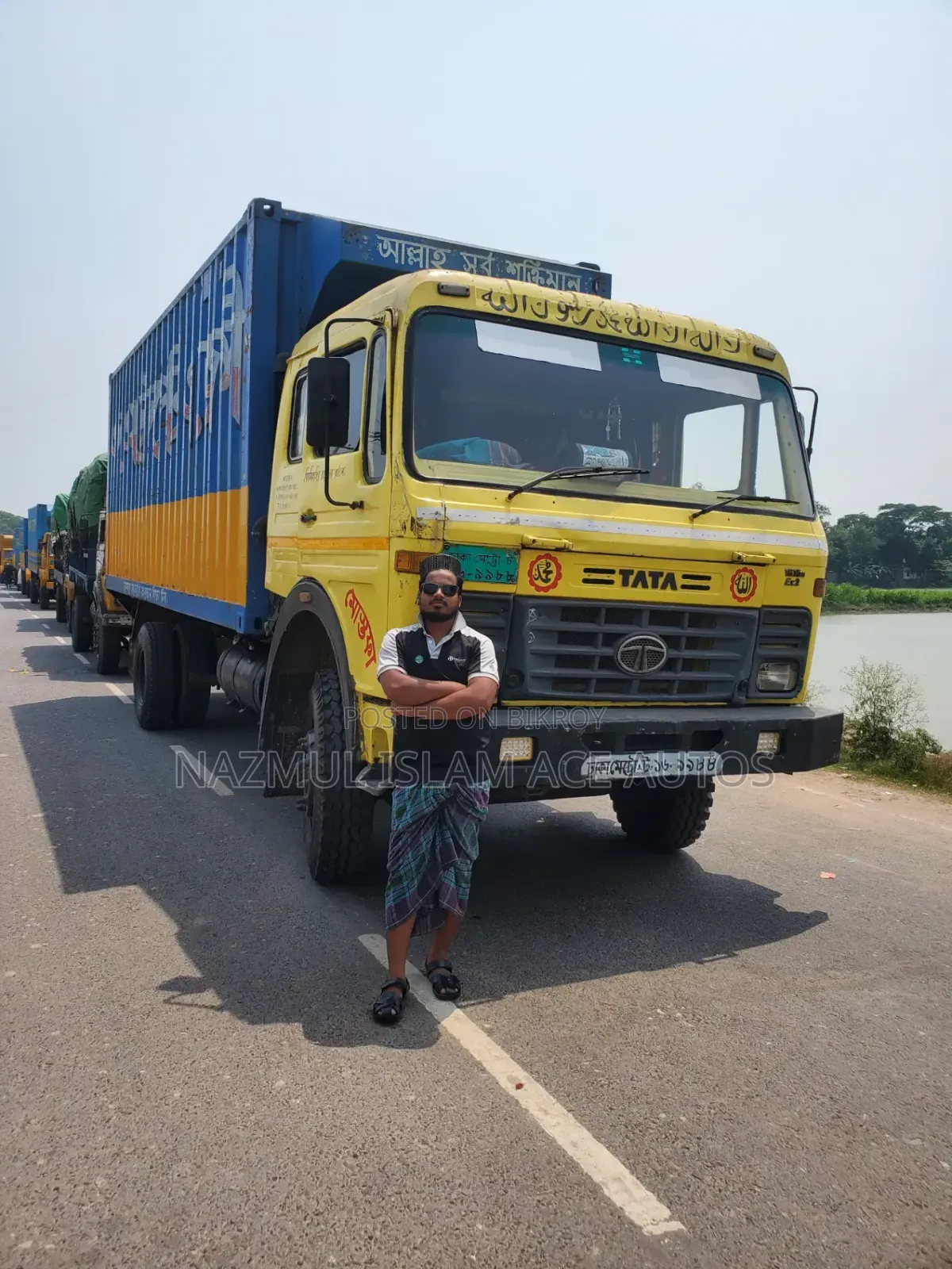 Covered Van Tata 16/15 Ex2 23 Feet Body Model 2013