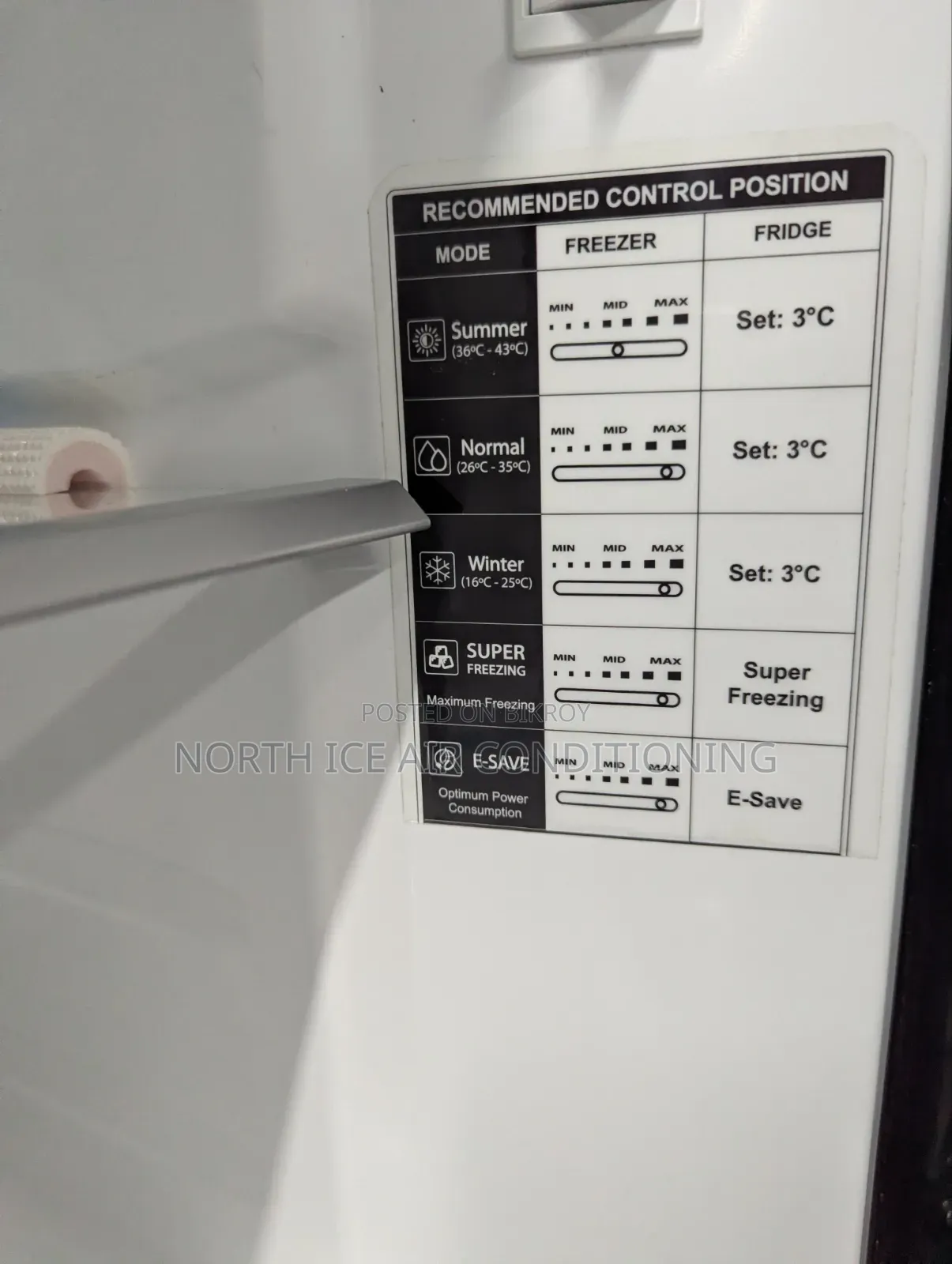 Walton Brand New Glass Door Inverter No Frost 386 Ltr. Digital Display.