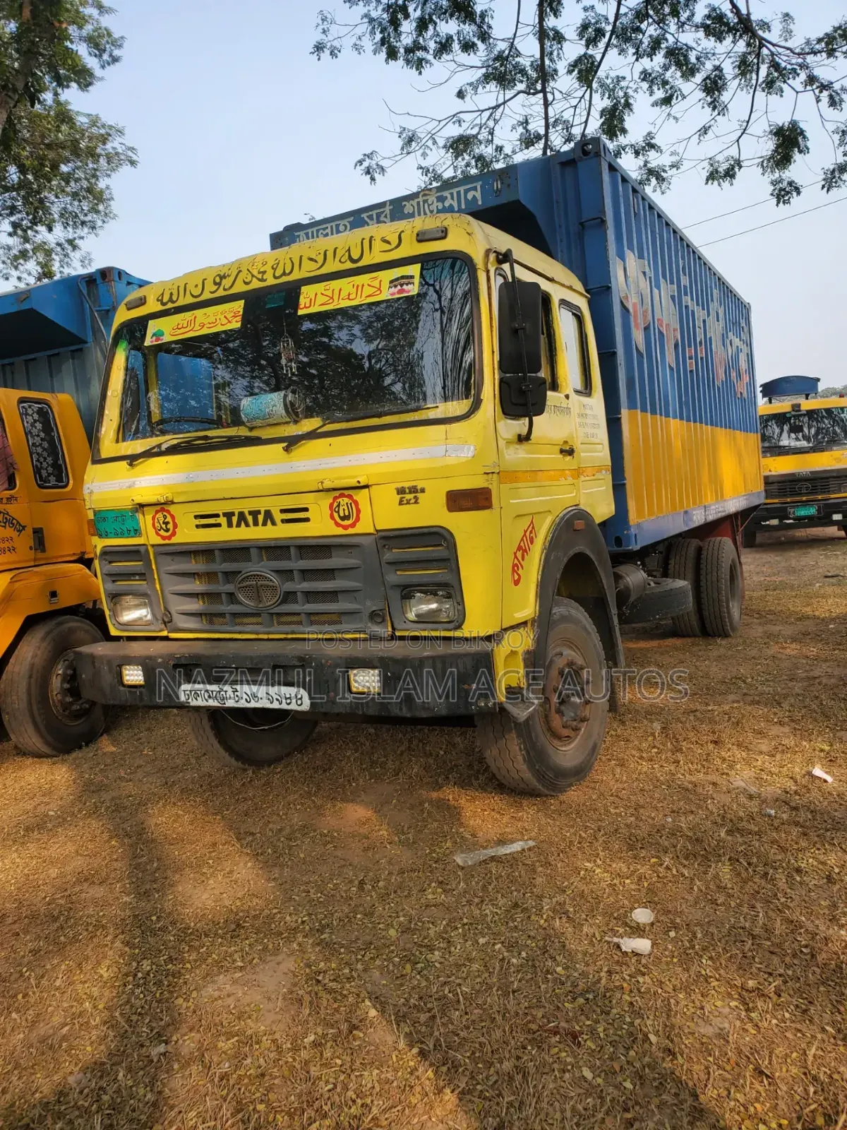 Covered Van Tata 16/15 Ex2 23 Feet Body Model 2013